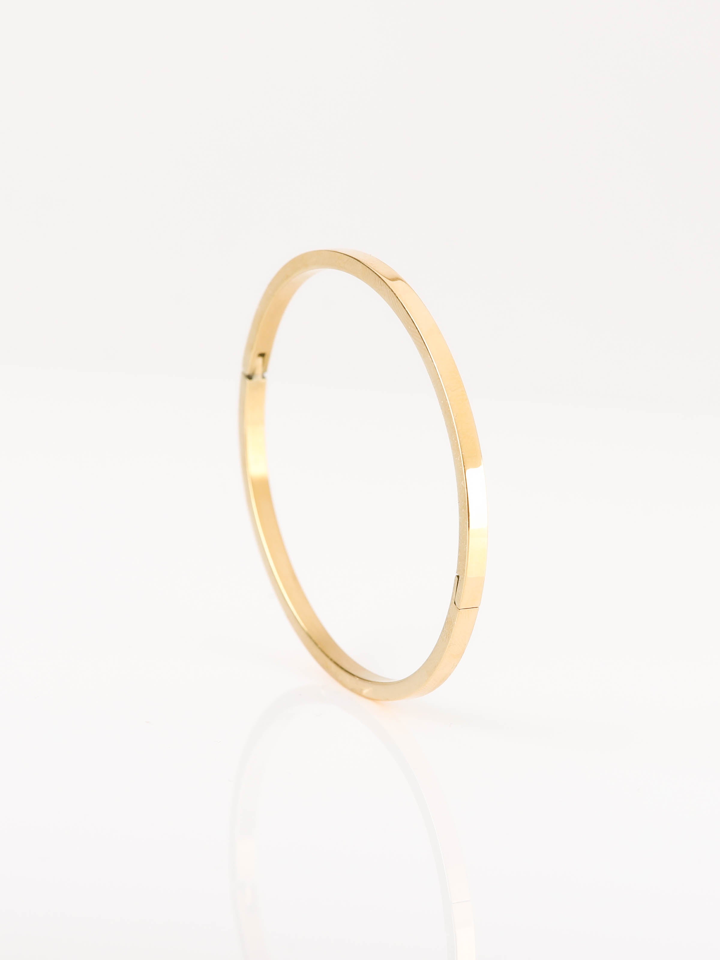 bracelet jonc en acier inoxydable pour femme