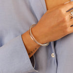 bracelet jonc en argent 925 pour femme 