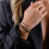 Bracelet - Manchette - Acier inoxydable - Perle chinoise - MADELINE