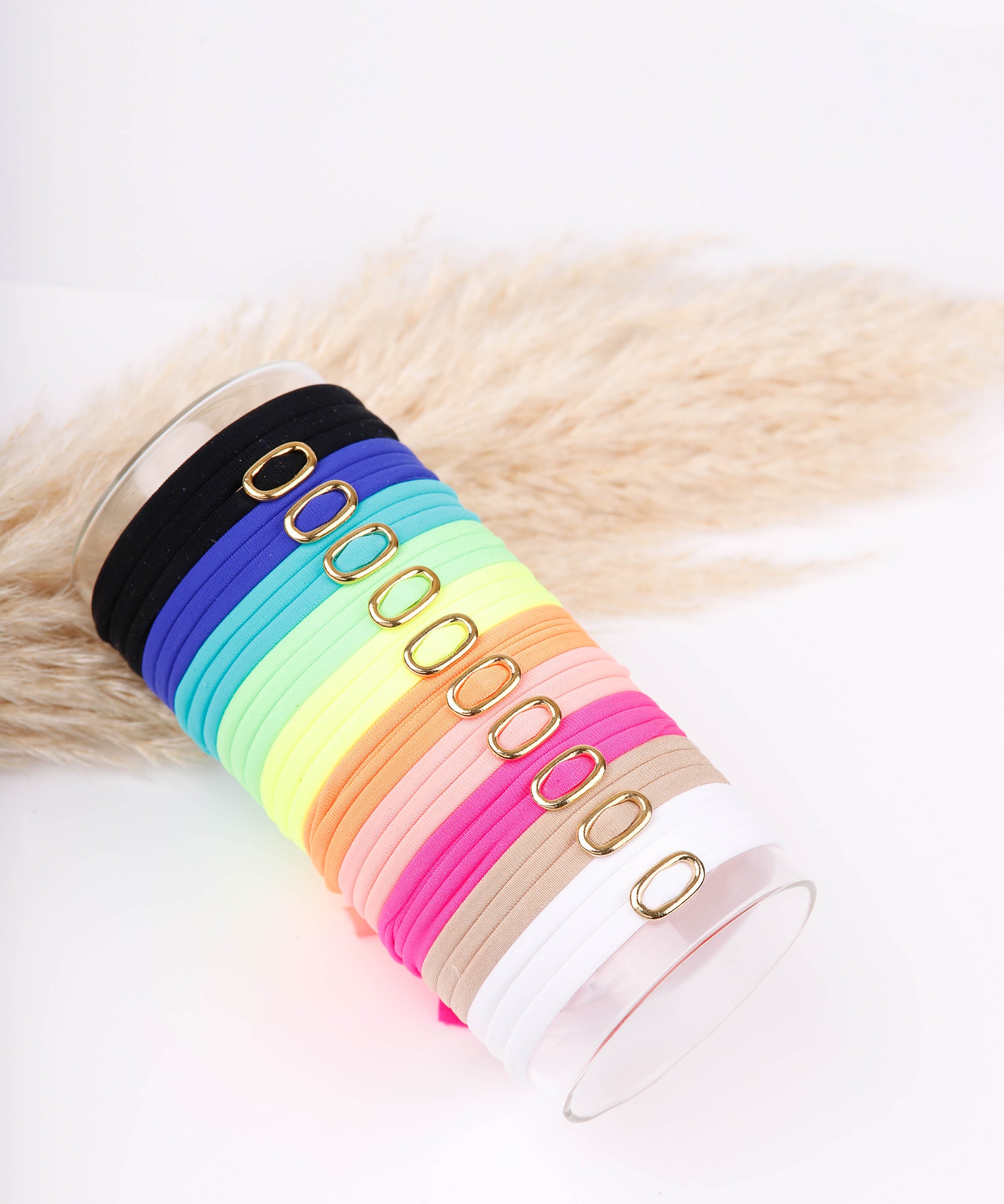 bracelet cordon et maille plaqué or pour femme 