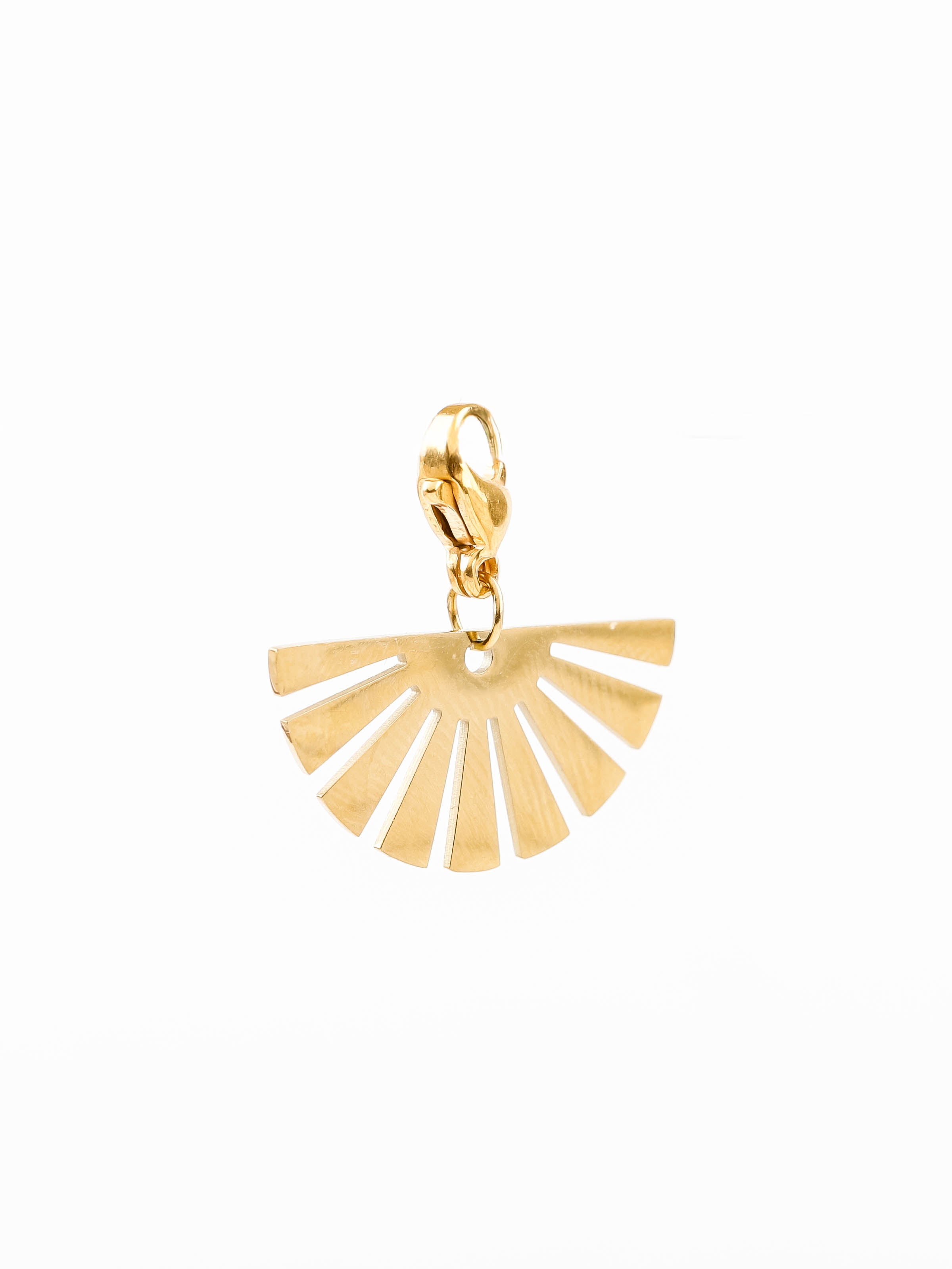 charm's éventail en acier inoxydable pour femme 