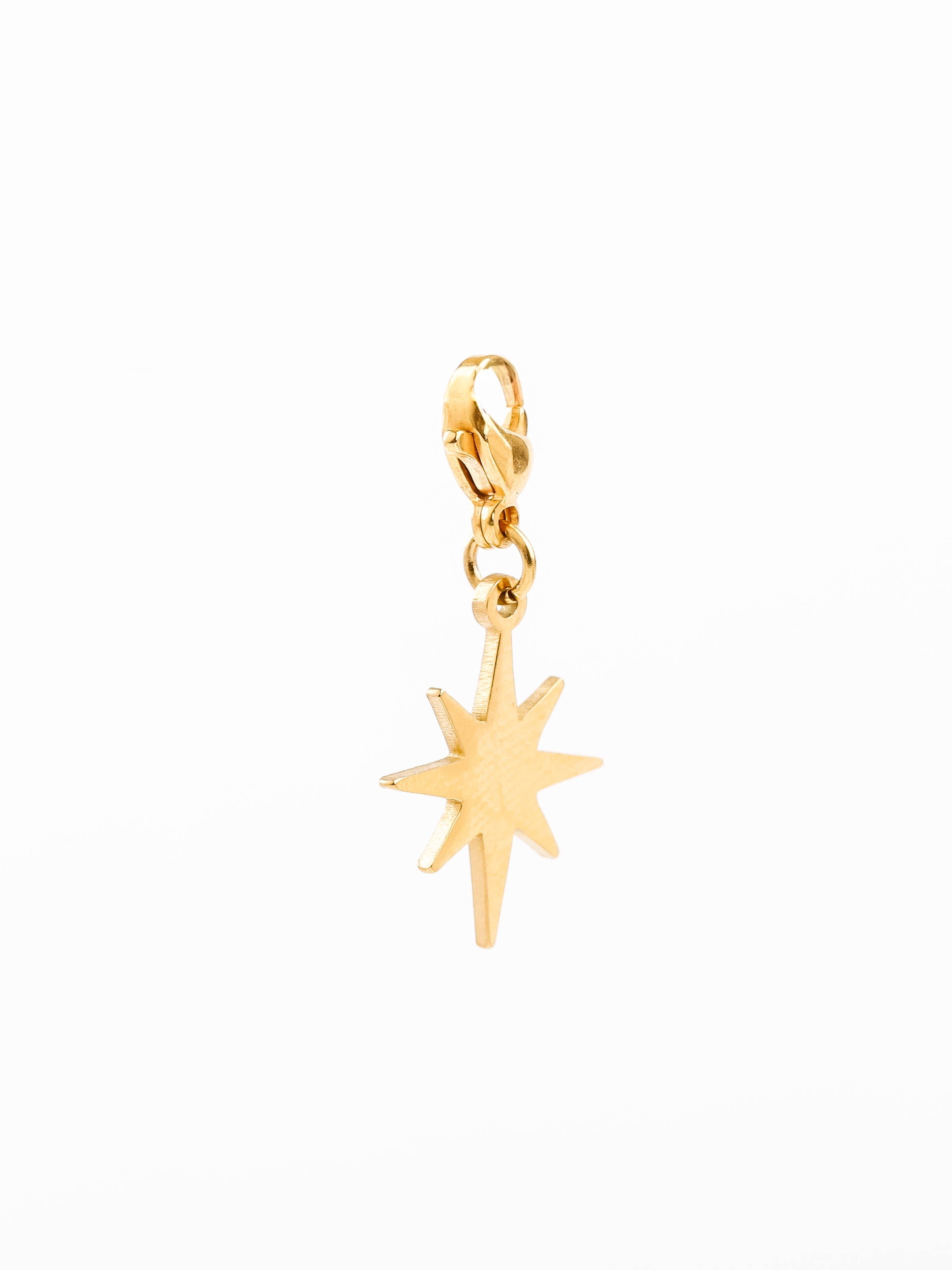 charm's étoile en acier inoxydable pour femme