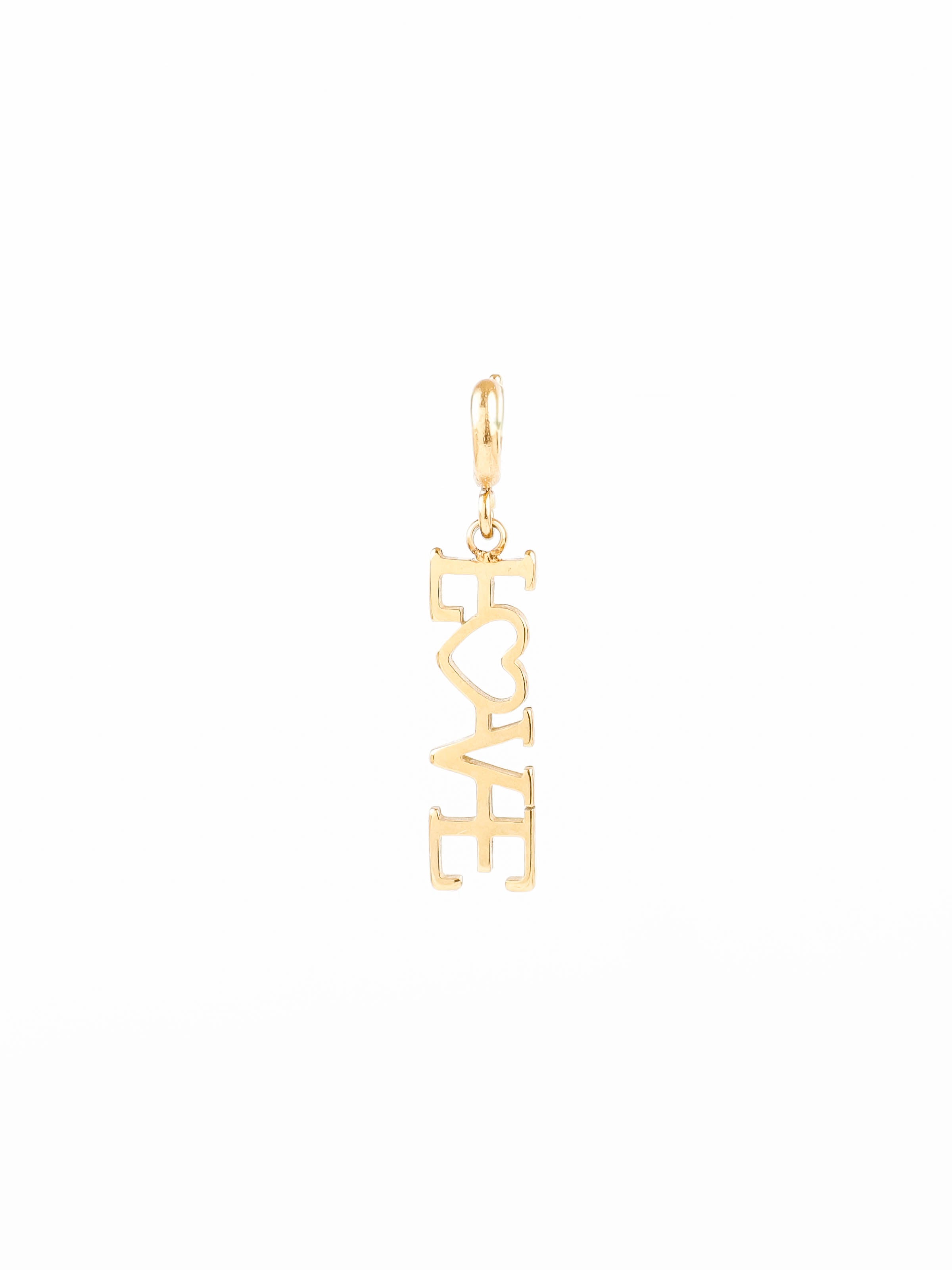 charm's love en acier inoxydable pour femme 