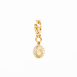 charm's fleur en acier inoxydable pour femme 