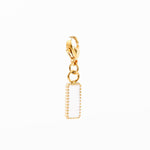 charm's palet en acier inoxydable pour femme 