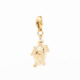 charm's tortue en acier inoxydable pour femme