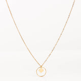 collier en acier inoxydable pour femme 