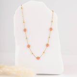 Collier - Fleur - Chaîne - Acier inoxydable - CHARLYNE