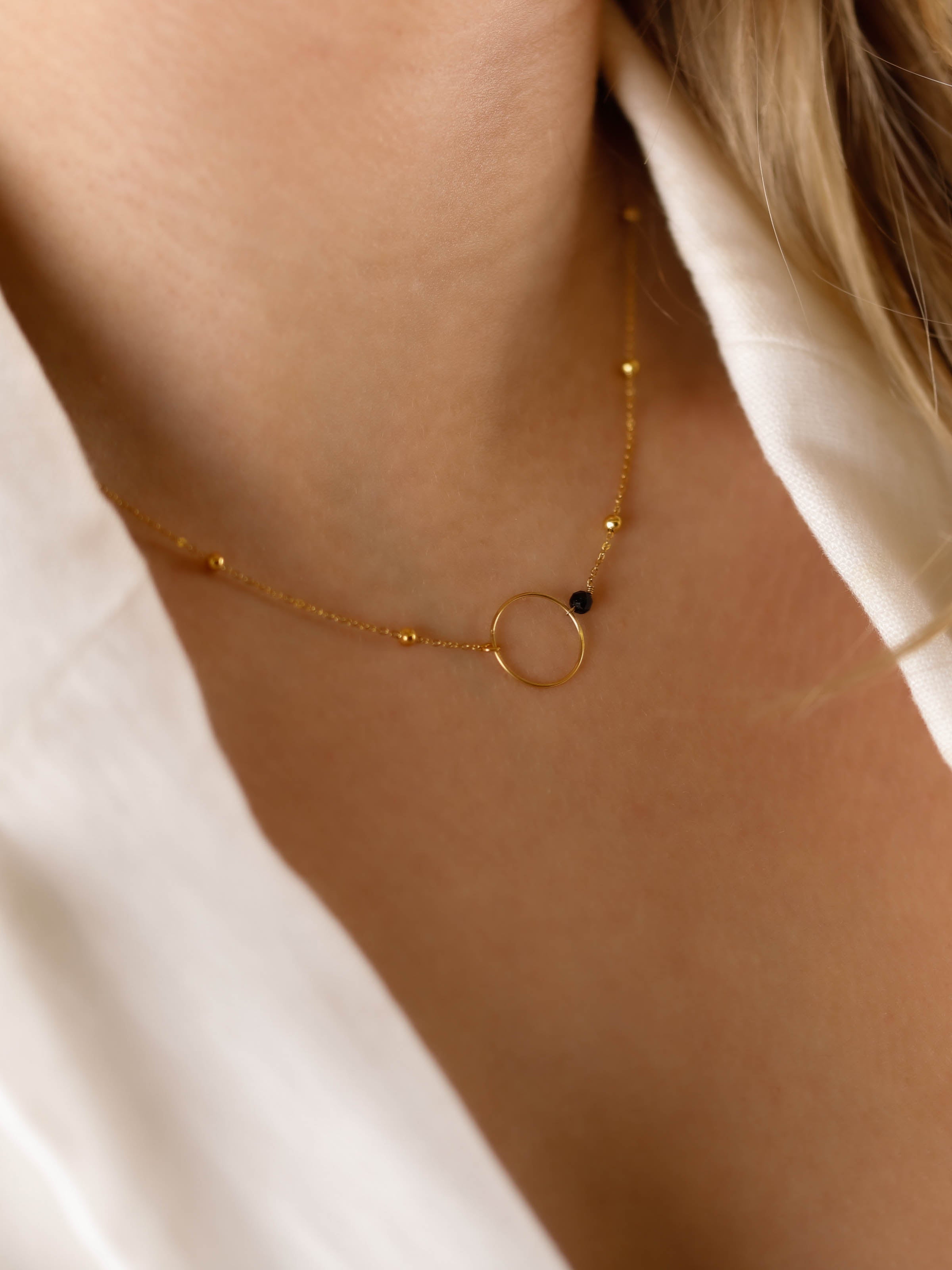 collier en acier inoxydable pour femme