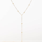 Sautoir - Chaîne - Acier inoxydable - fleur nacré - MARIA