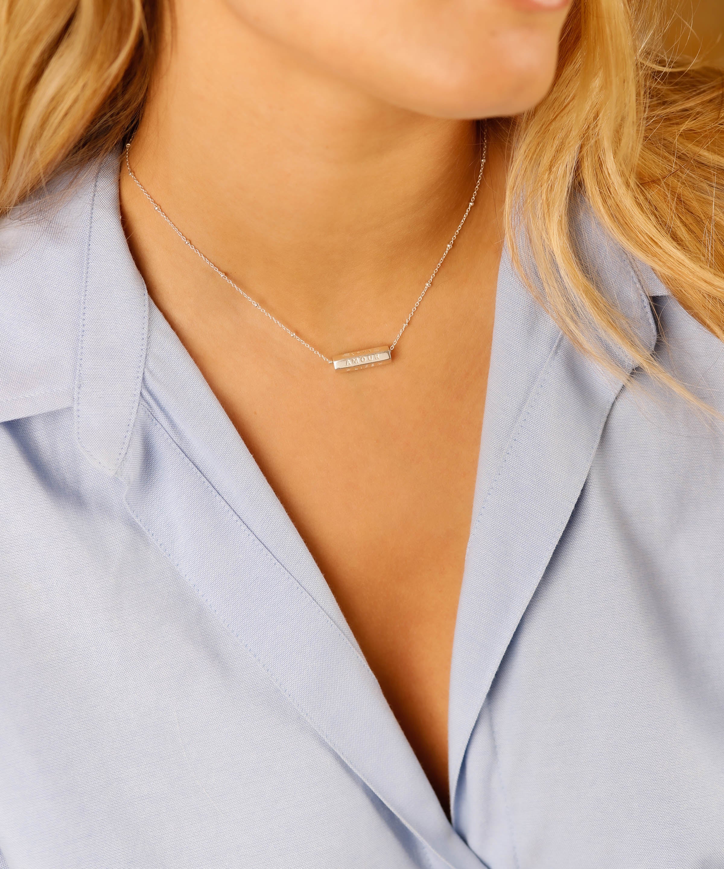 collier en argent 925 pour femme 