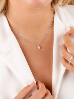 collier en argent 925 et pierre naturelle pour femme 