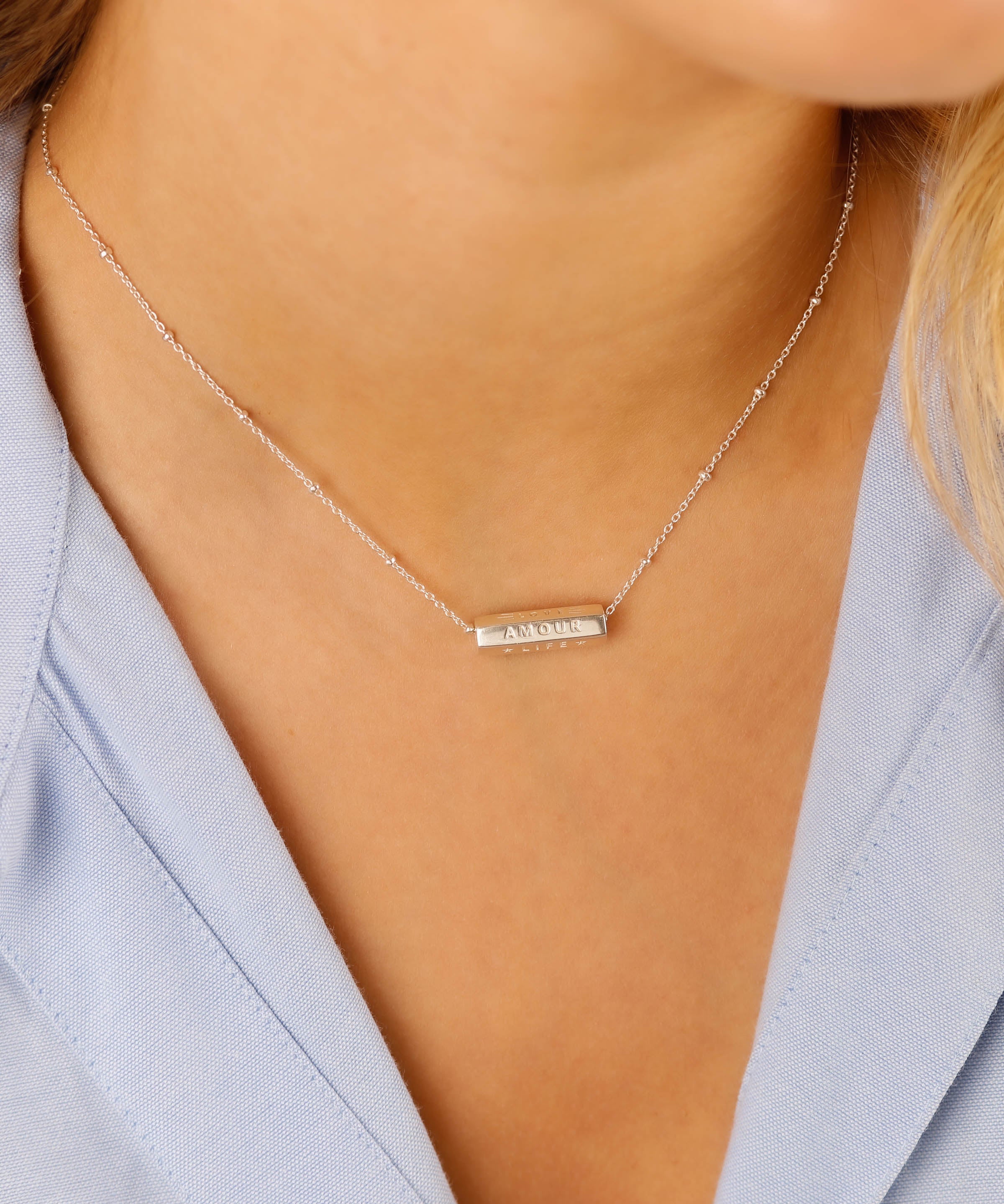 collier en argent 925 pour femme 