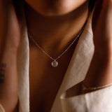 Collier - Cercle & Nacre - Argent - ASTRELLA