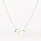 collier en acier inoxydable pour femme 