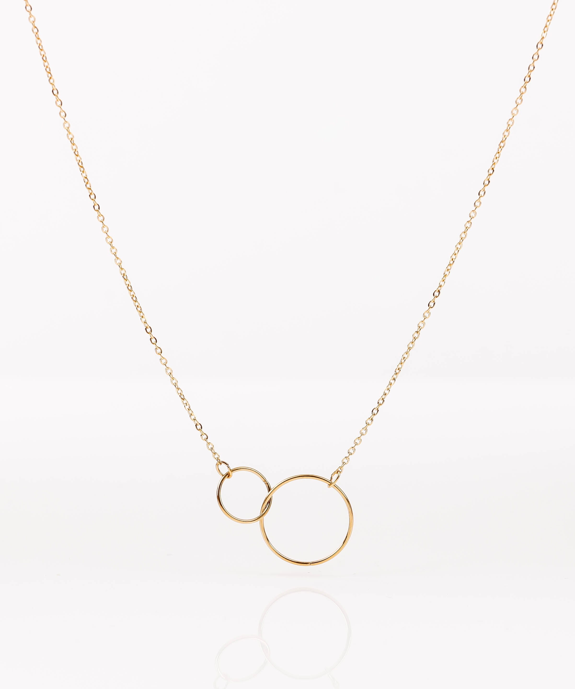 collier en acier inoxydable pour femme 