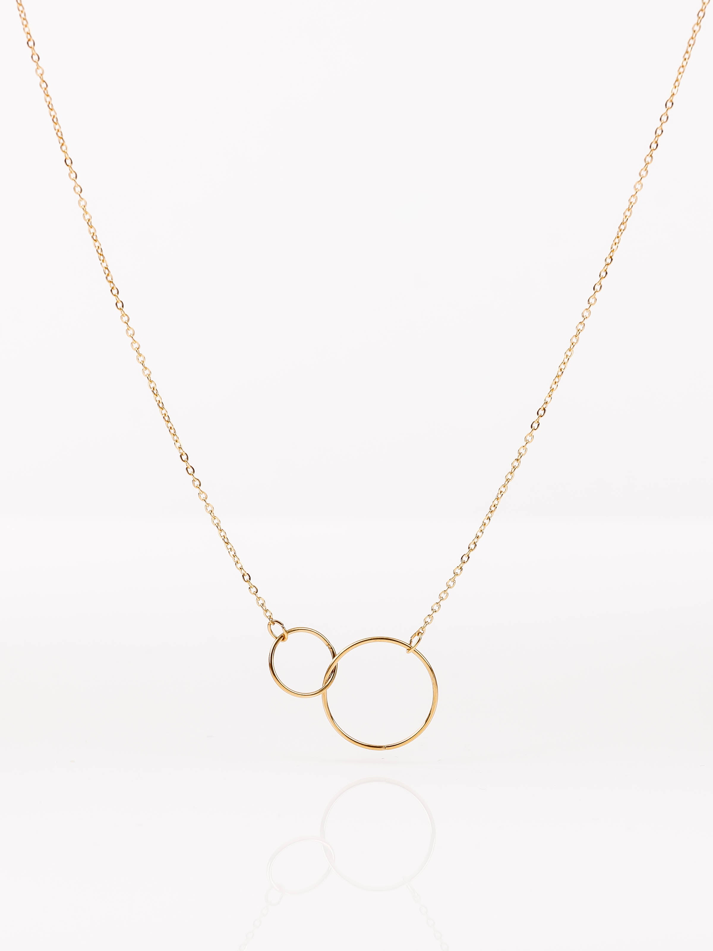 collier en acier inoxydable pour femme 