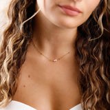 Collier - Chaîne boule - Perle d'eau douce - Acier Inoxydable - JULIETTE