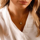 Collier - Perle d'eau douce - Acier inoxydable - ELODIE