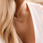 collier en acier inoxydable pour femme 
