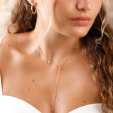 Collier - Sautoir - Acier inoxydable - Nacre - PAULINA