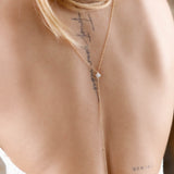 Collier de dos - Chaîne - Acier inoxydable - ENA