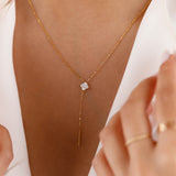 Collier en Y - Acier inoxydable - EDEN