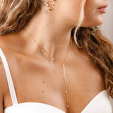 Collier - Sautoir - Acier inoxydable - Nacre - PAULINA