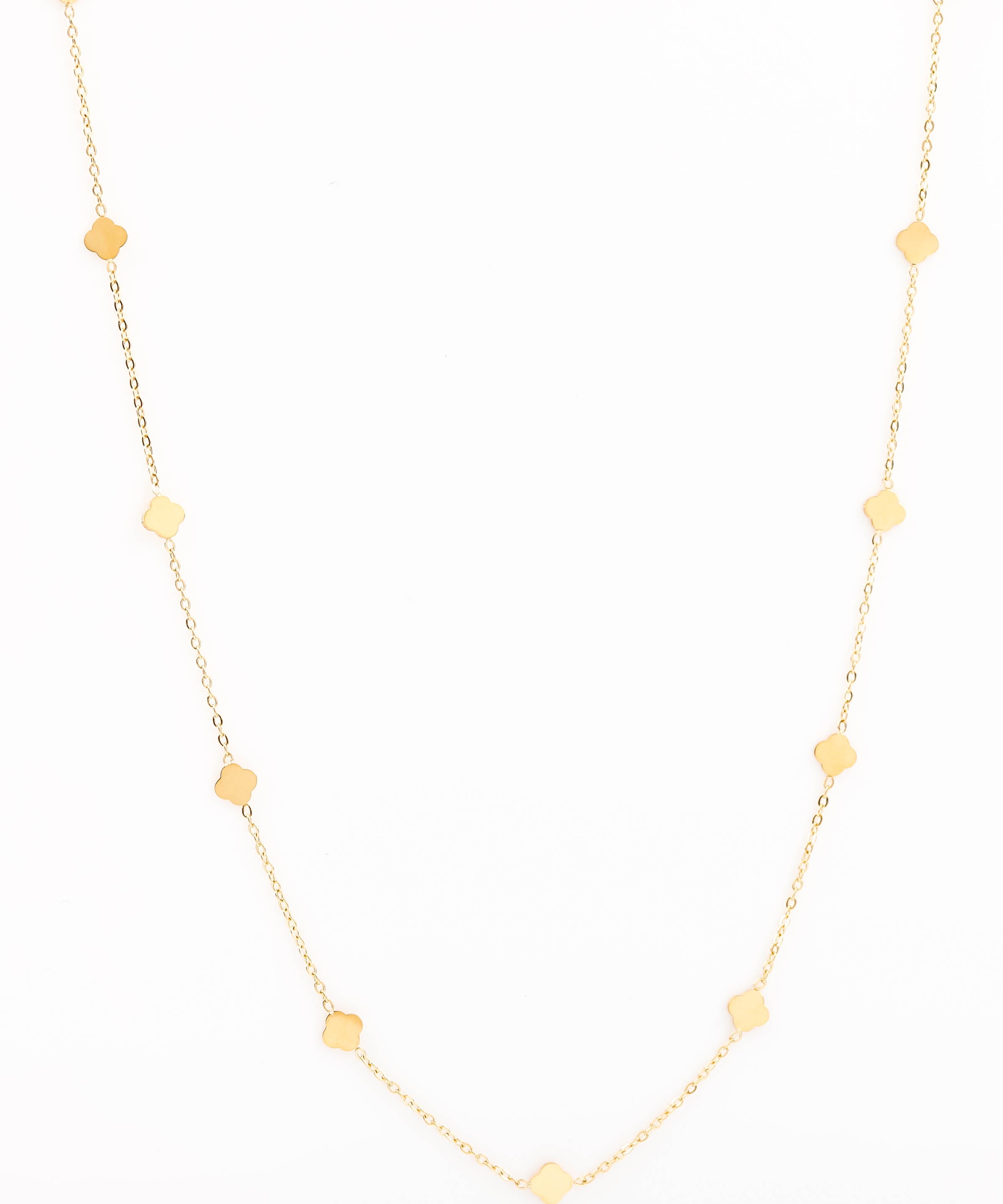 collier en acier inoxydable pour femme 