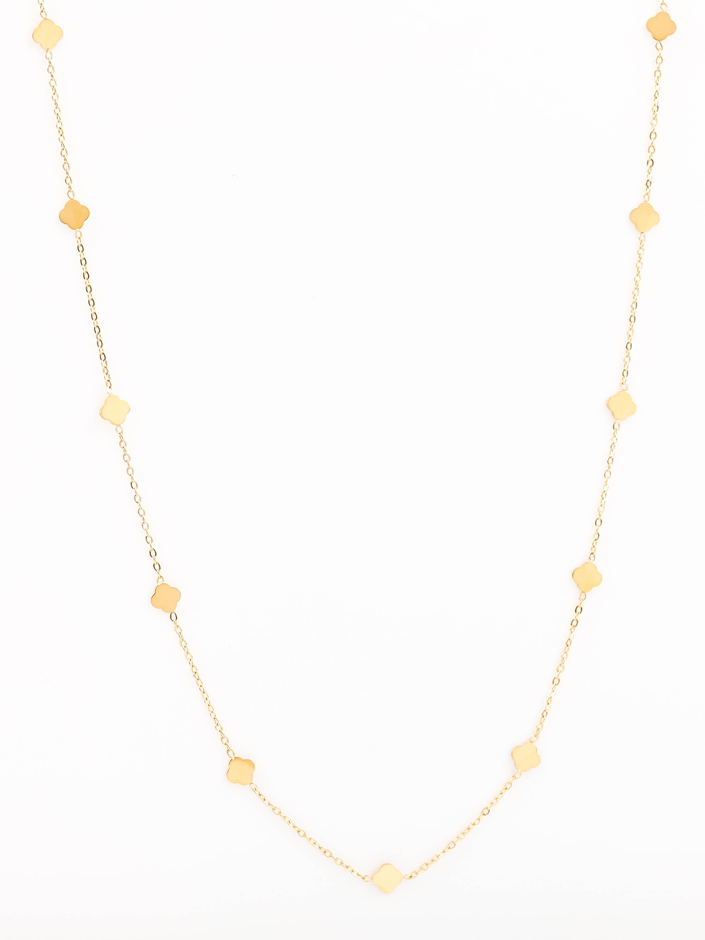 collier en acier inoxydable pour femme 