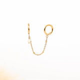 Mono - Boucles d'oreilles - Pierre de lune - MAORA